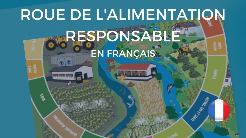 jeu pedagogique environnement ecologie roue de l'alimentation responsable association water family en francais