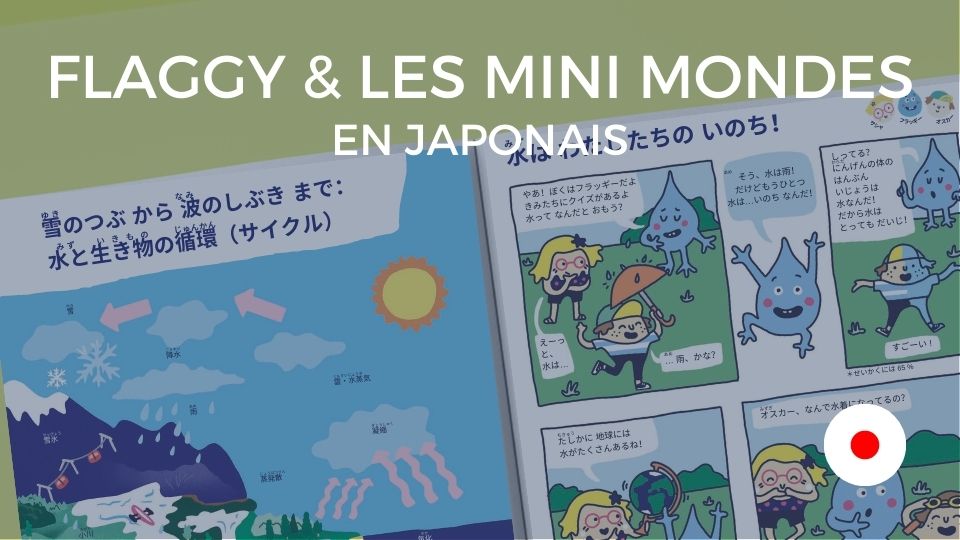 mini mondes et flaggy association water family outil pedagogique cahier de vacances en japonais