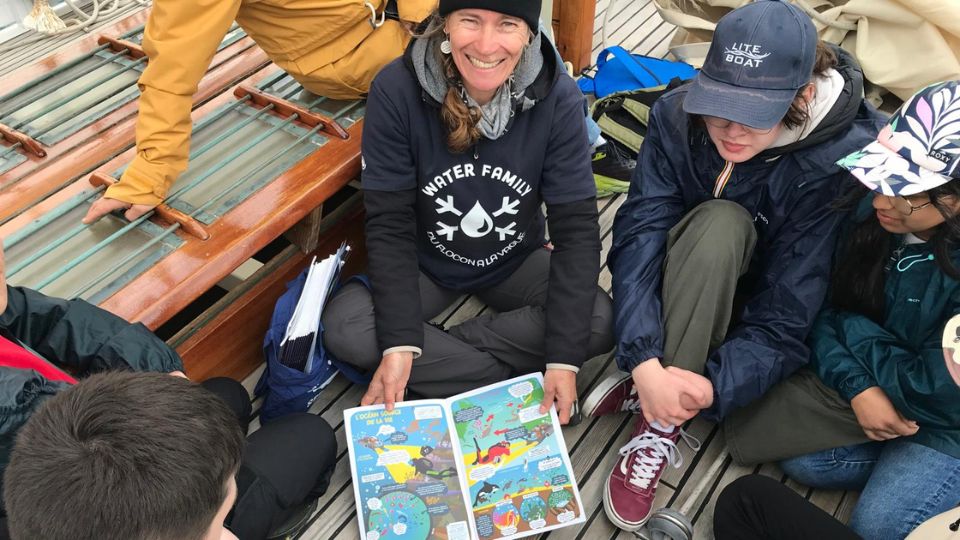 Sortie voilier - programme pédagogique Odyssée Terre-Océan