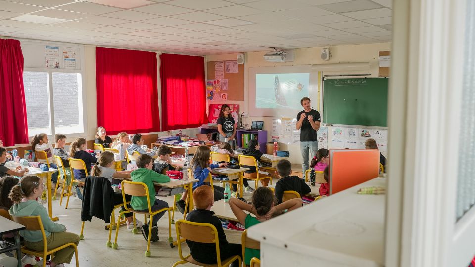 interventions en classe sur le cycle de l'eau avec Benjamin Dutreux et la Water Family - antenne Vendée