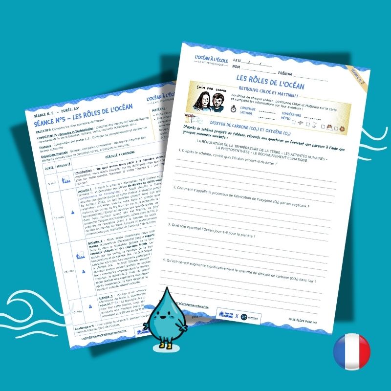 Séance 5 - Les rôles de l'Océan - fiche eleve fiche enseignant
