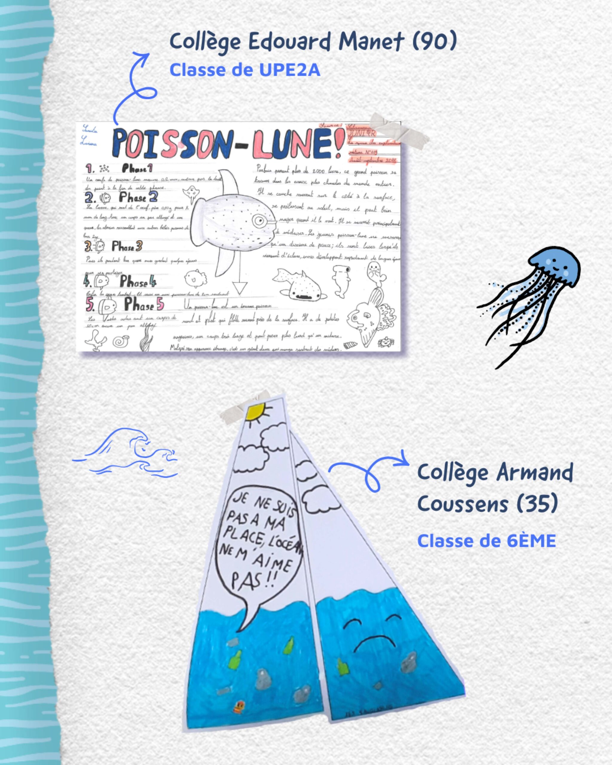 Créations kit pédagogiques l'Océan à l'École