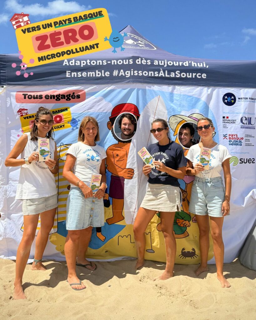Micropolluants - stand de sensibilisation Pays Basque