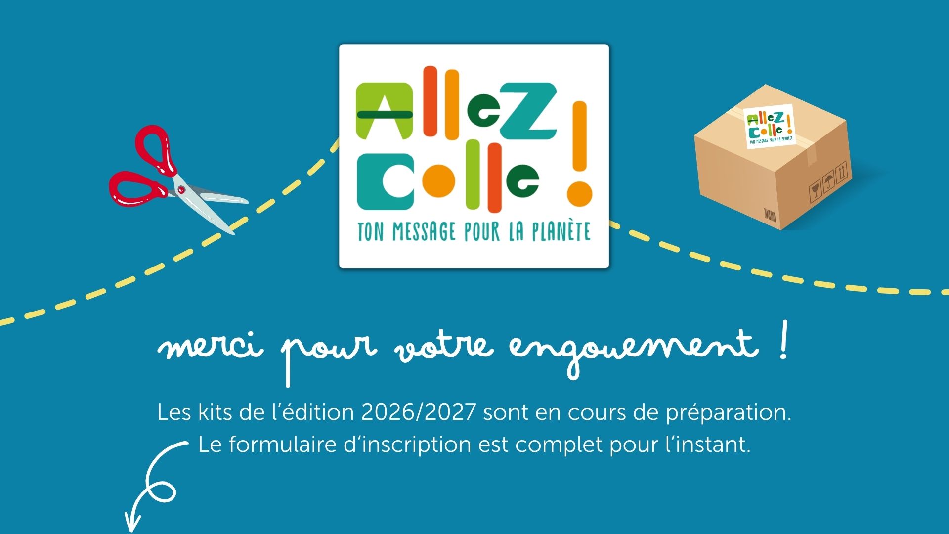 Kit pédagogique Allez Colle ton message pour la planète avec AquiS et la Water Family